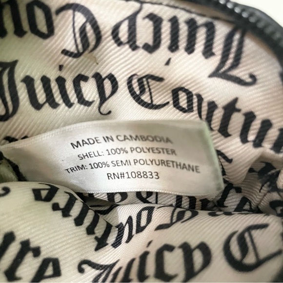 Juicy Couture Black Pouch Coin Purse - Picture 6 of 15